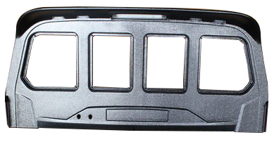 GUARD FRAME LANDCRUISER MAT BLACK ( RBS)